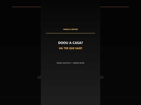 Capa do vídeo: Doou o imóvel com usufruto: o filho pode vender?